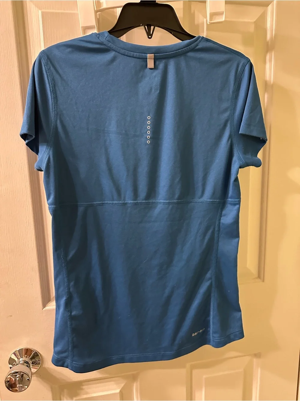 Nike Women's Blue Dri-FIT Short Sleeve Tee